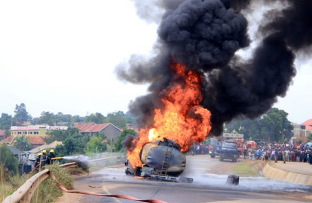 Fuel Tanker Explodes