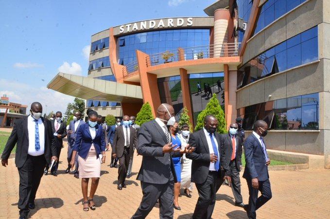 The MPs at UNBS Offices