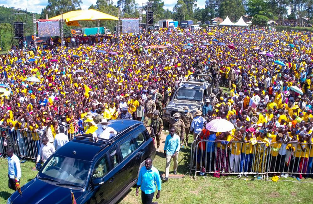 President Museveni Rally